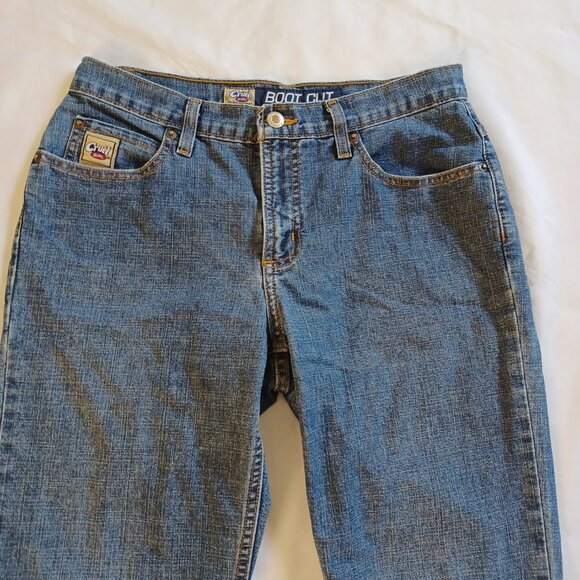Cruel Girl Women's Jeans Bootcut Midrise Stretch Dark Wash Size 9 - Picture 3 of 10